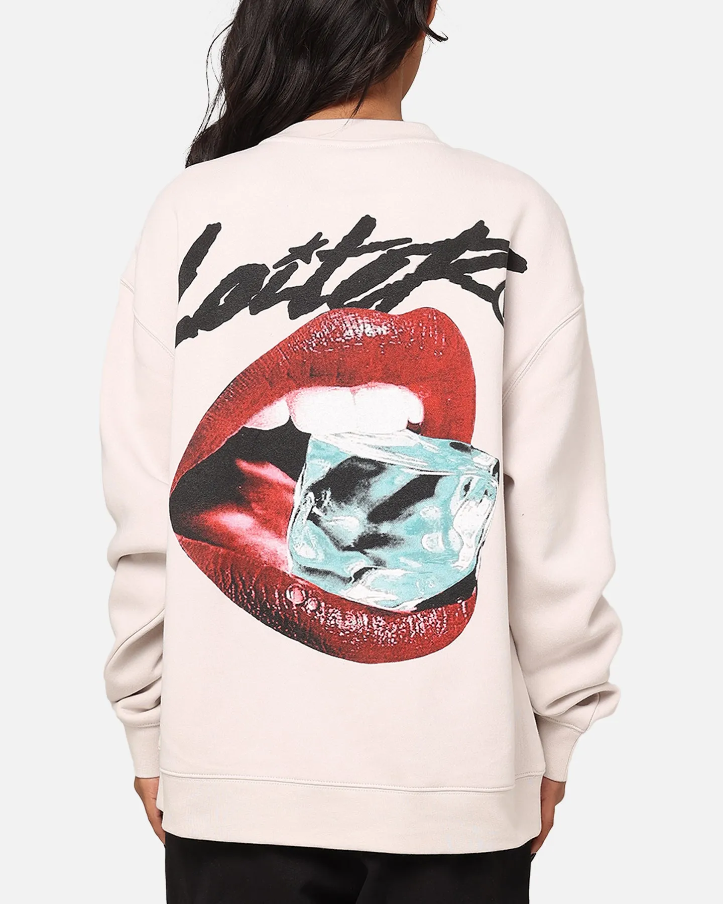 Loiter Cold Lips Crewneck Bone sold by Culture Kings