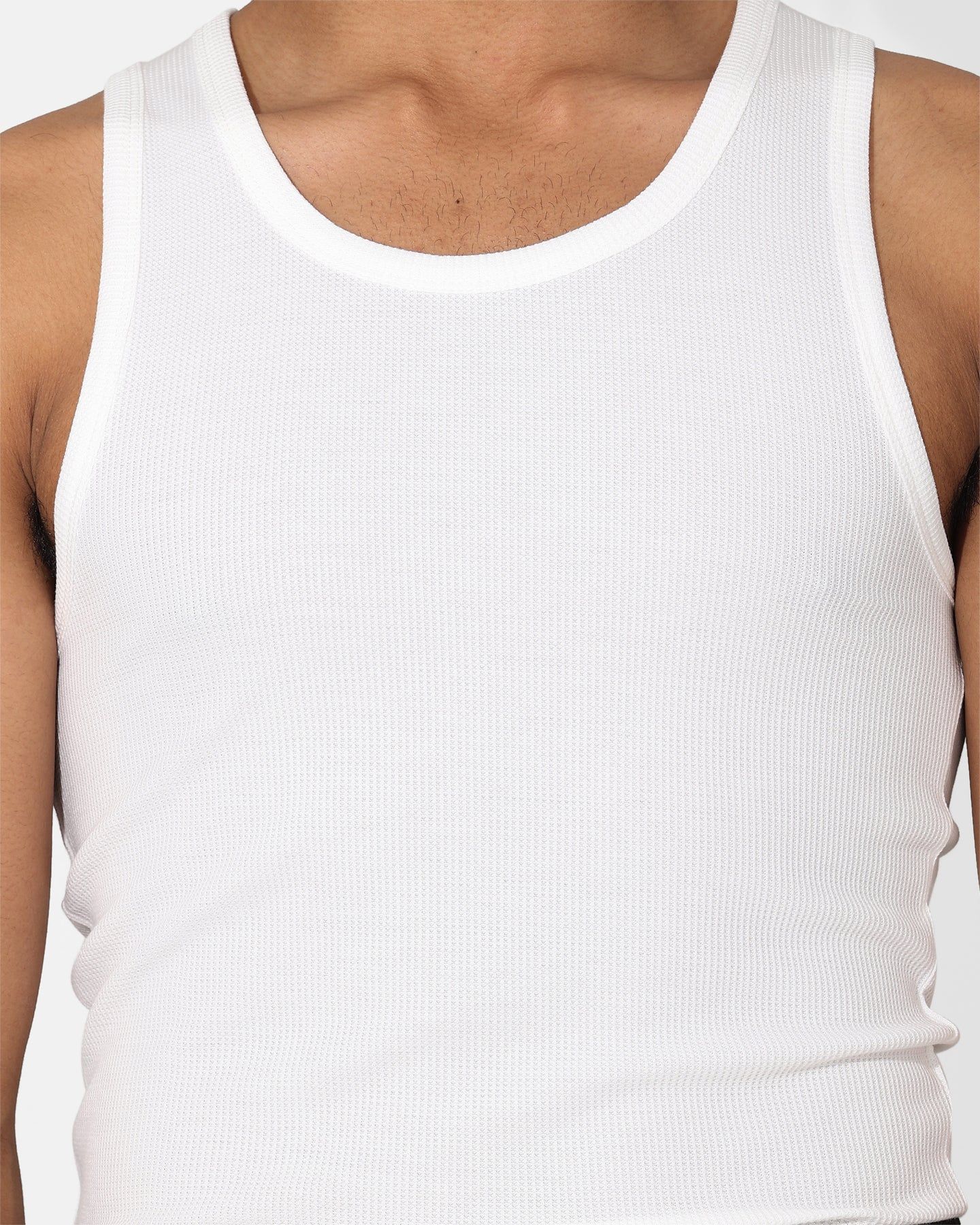 Saint Morta Arvina Waffle Singlet White sold by Culture Kings product image thumbnail 4