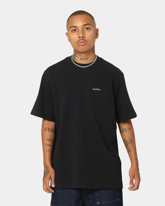 Supreme Pocket T-Shirt Black sold by Culture Kings