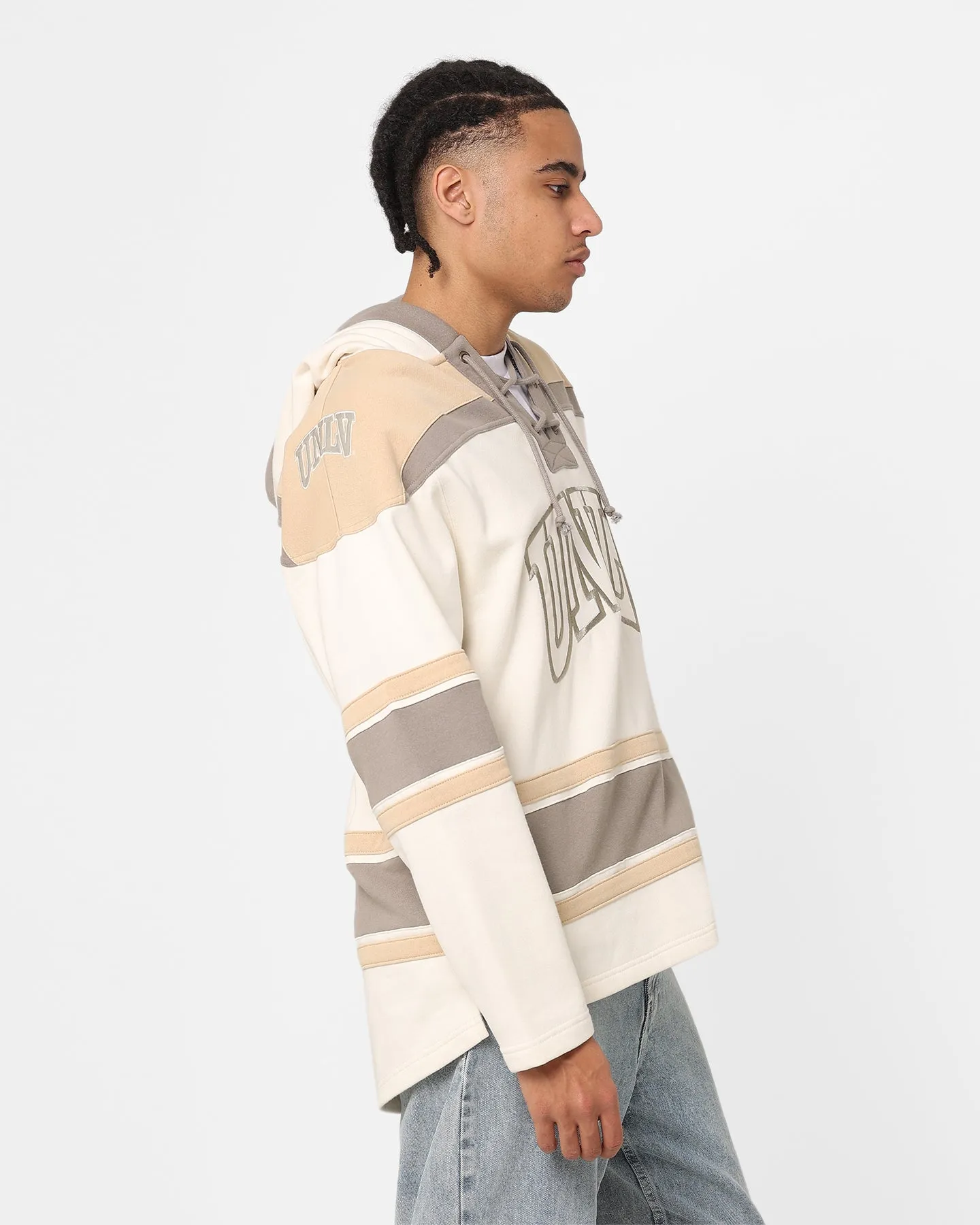 47 Brand University of Nevada, Las Vegas Superior Lacer Hoodie Cream/Khaki sold by Culture Kings product image thumbnail 5