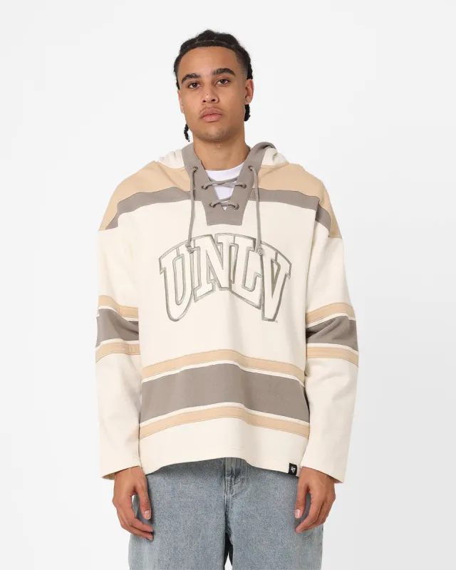 47 Brand University of Nevada, Las Vegas Superior Lacer Hoodie Cream/Khaki sold by Culture Kings