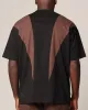 Saint Morta Rage Boxy T-Shirt Black/Brown sold by Culture Kings