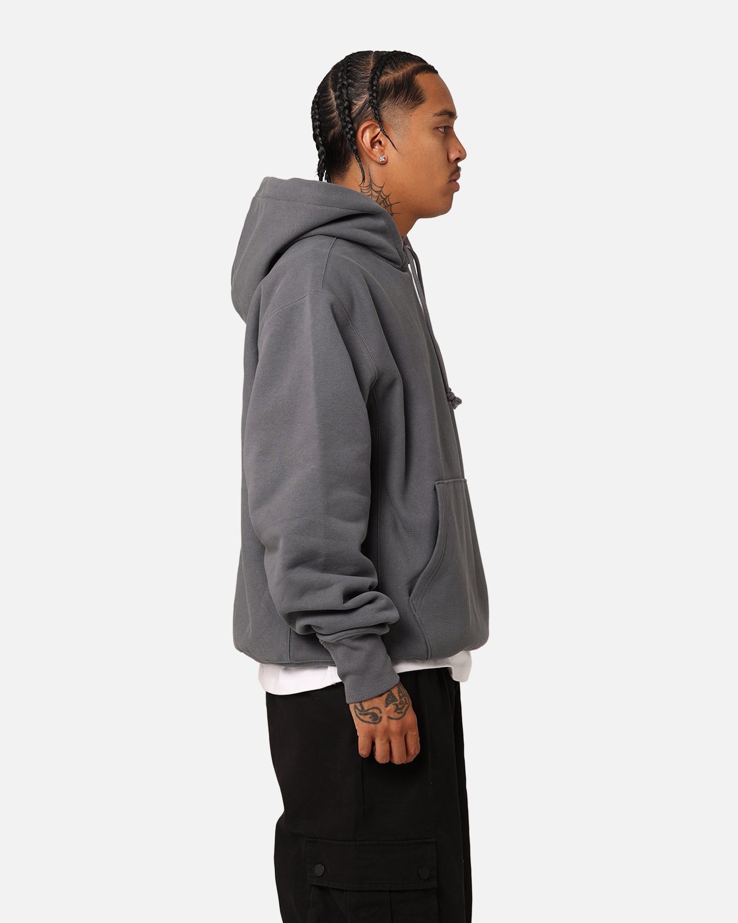 Champion Reverse Weave Big C Hoodie Medium Gray sold by Culture Kings product image thumbnail 5