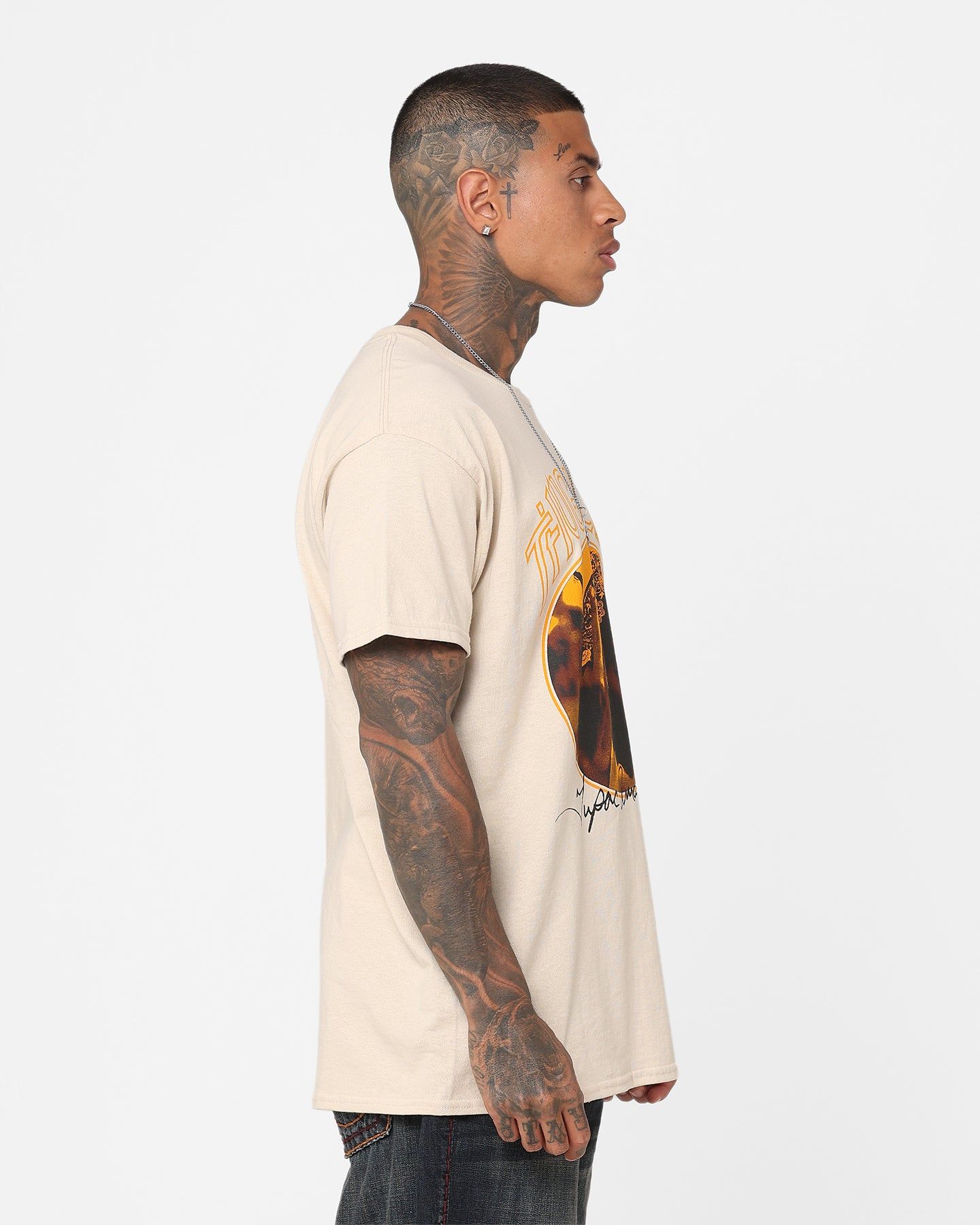 Tupac Thug Life Sand T-Shirt Sand sold by Culture Kings product image thumbnail 5