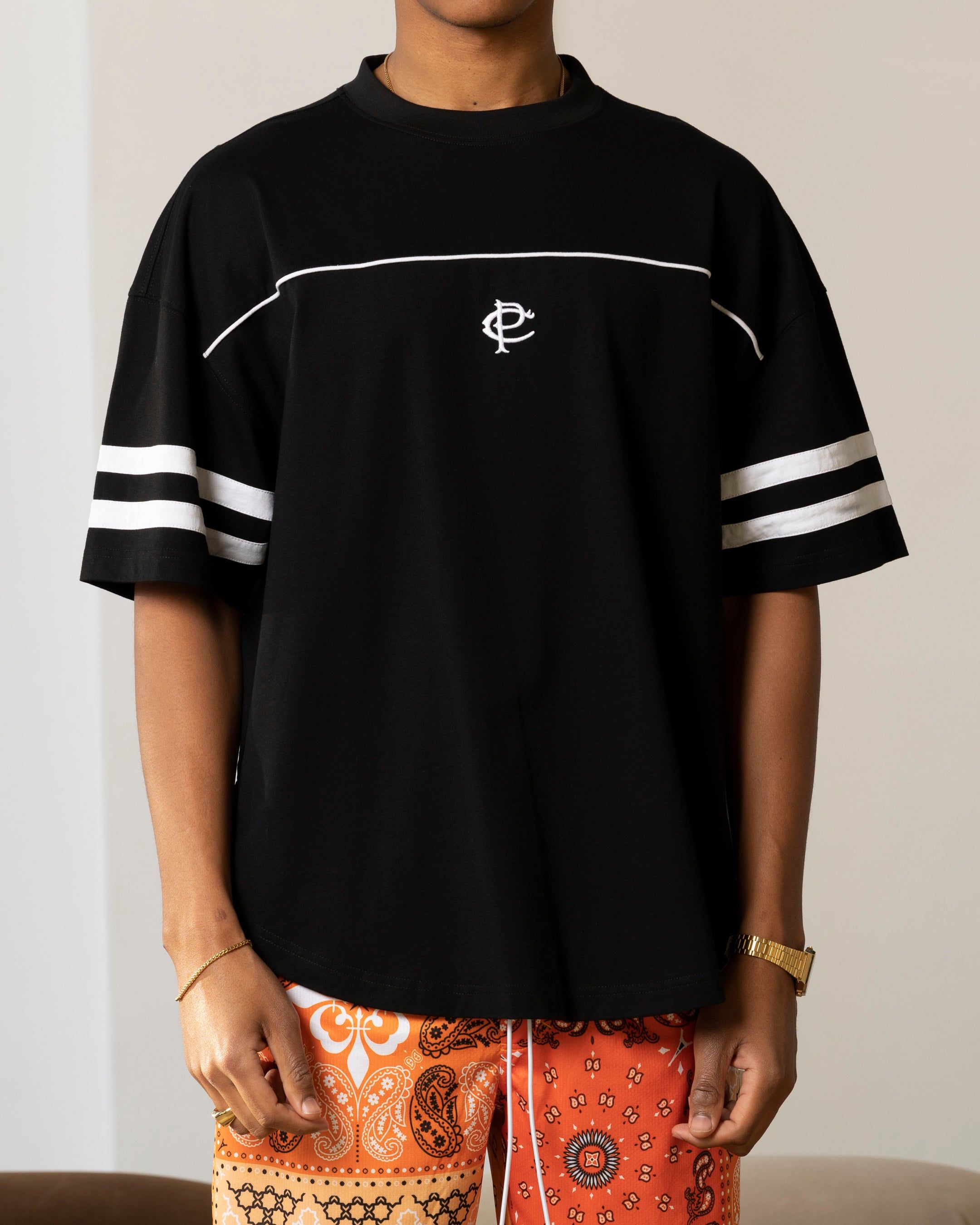 Carre CP Grid Iron T-Shirt Black sold by Culture Kings product image thumbnail 2