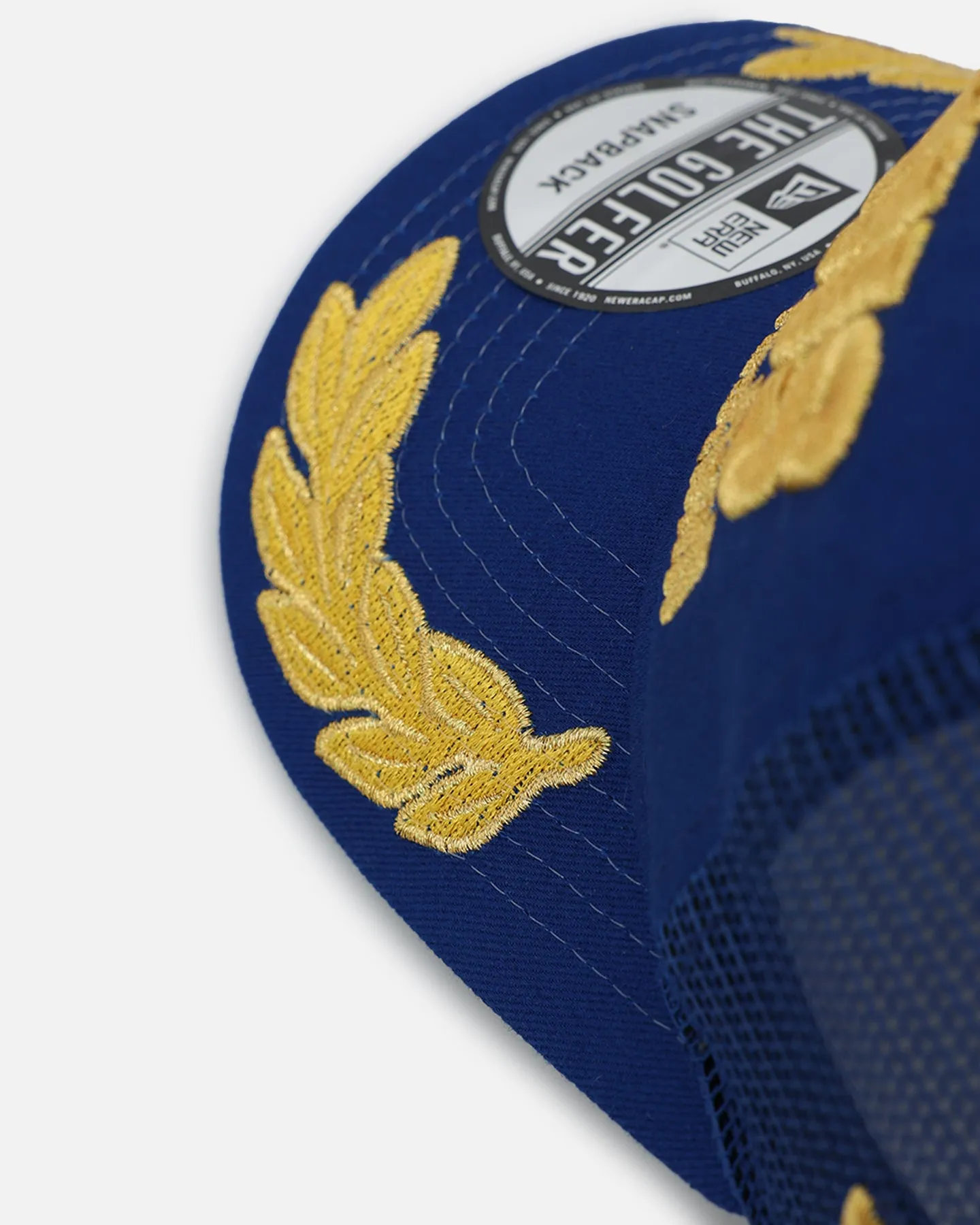 New Era Miami Dolphins 'Podium Pack' Pre-Curved Golfer Trucker Snapback Light Royal/Metallic sold by Culture Kings product image thumbnail 2