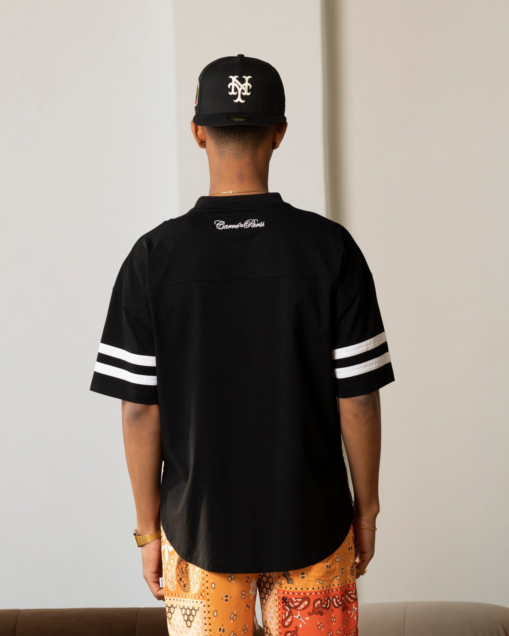 Carre CP Grid Iron T-Shirt Black sold by Culture Kings product image thumbnail 3