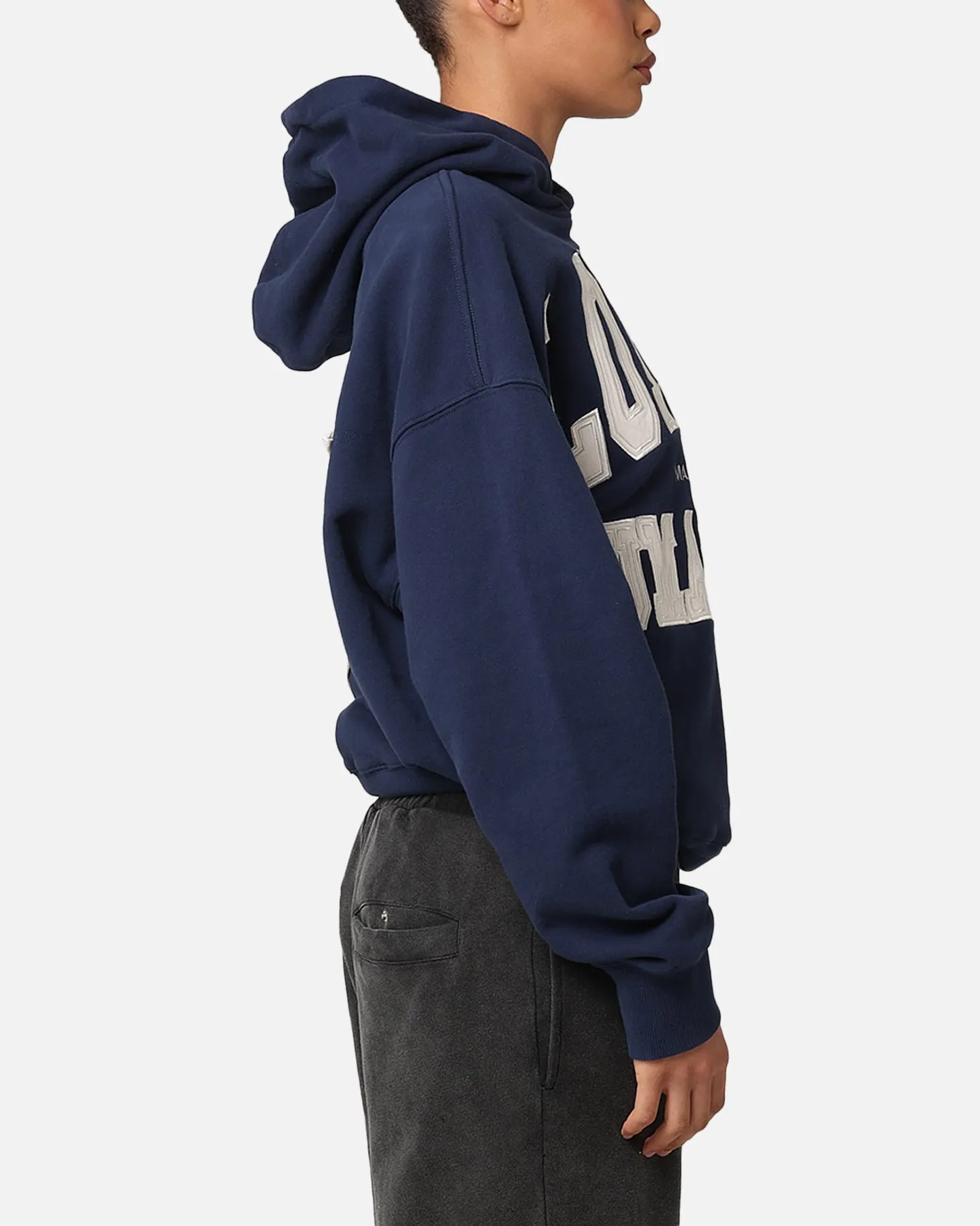 Loiter College Dropout Hoodie Navy sold by Culture Kings product image thumbnail 5