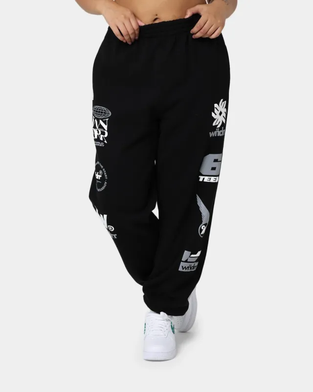 WNDRR Market Track Pants Black sold by Culture Kings