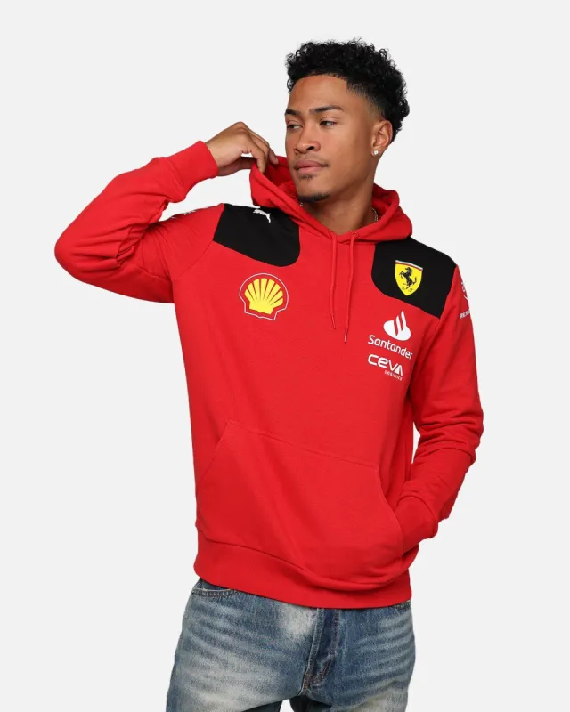 Puma X Scuderia Ferrari Team Hoodie Rosso Corsa sold by Culture Kings
