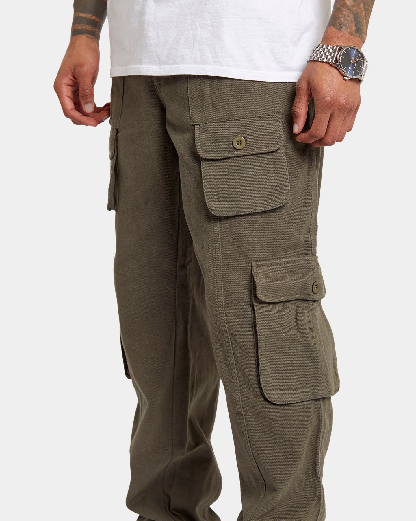XXIII Nathan Cargo Pant Khaki sold by Culture Kings product image thumbnail 7