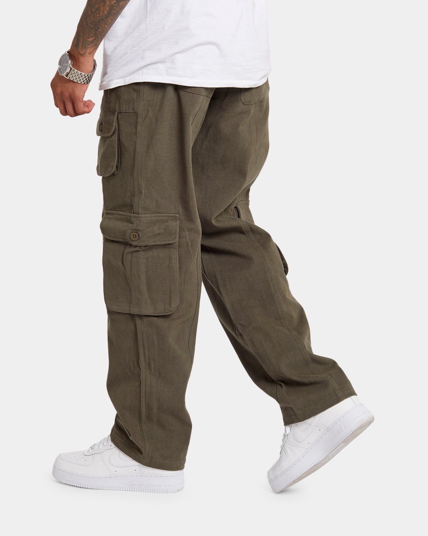 XXIII Nathan Cargo Pant Khaki sold by Culture Kings product image thumbnail 4