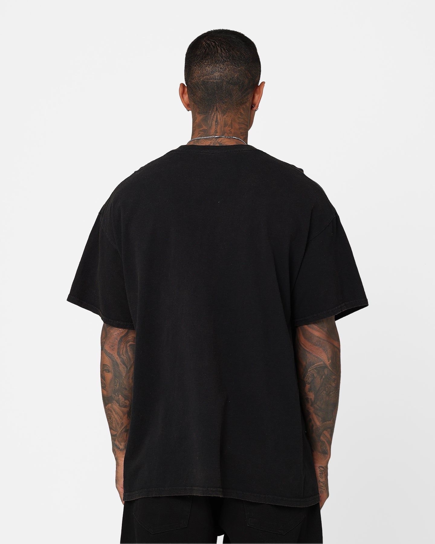 Goat Crew X Naruto Sasuke Vintage T-Shirt Black Wash sold by Culture Kings product image thumbnail 4