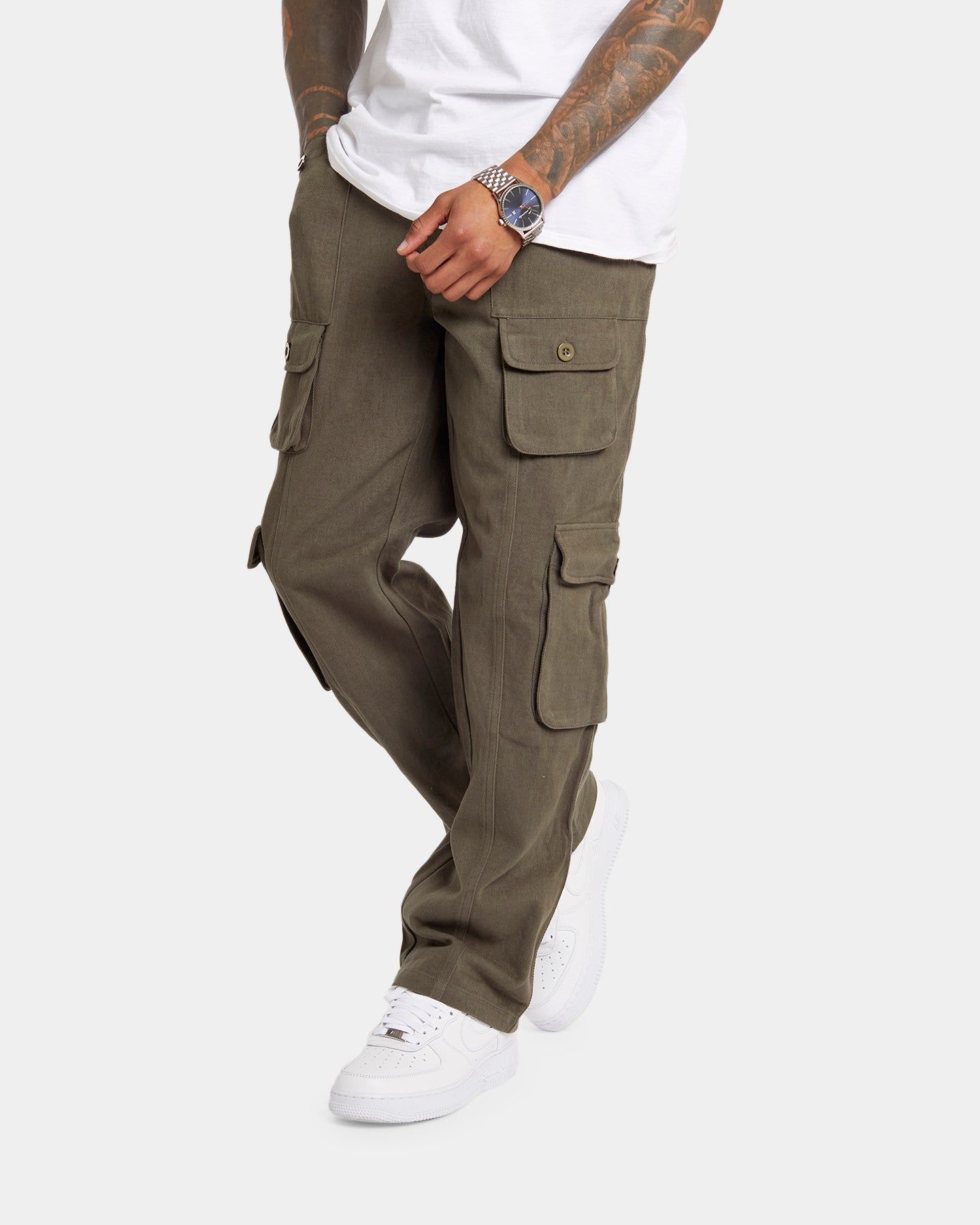 XXIII Nathan Cargo Pant Khaki sold by Culture Kings