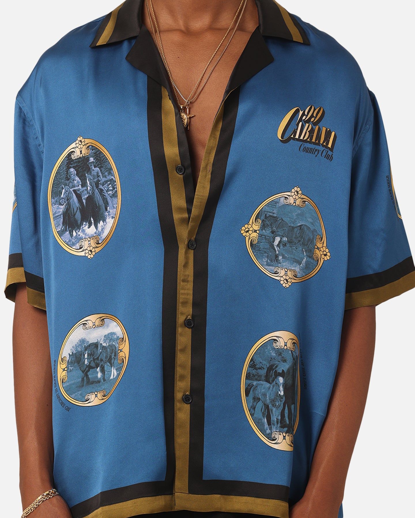 99 Cabana Country Club Silk Shirt Blue sold by Culture Kings product image thumbnail 4