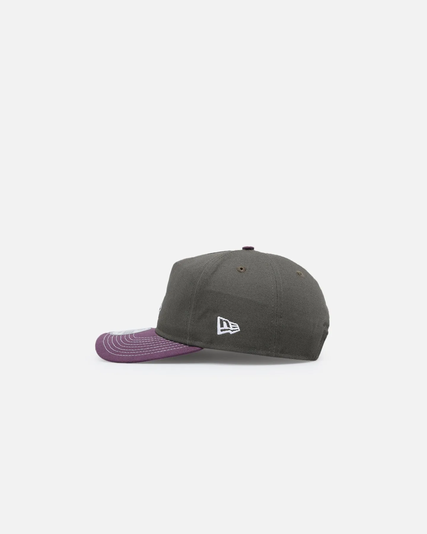 New Era Philadelphia Athletics 'Contrast Visor' Pre-Curved Golfer Snapback Moss/Plum sold by Culture Kings product image thumbnail 4