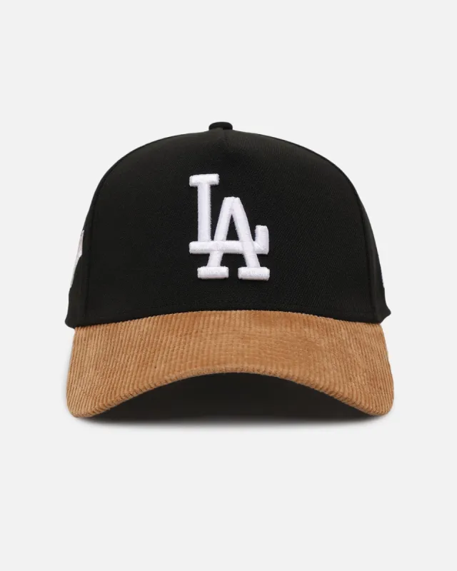 New Era Los Angeles Dodgers 'Black Wheat' 39THIRTY A-Frame Stretch Fit Black/Wheat sold by Culture Kings