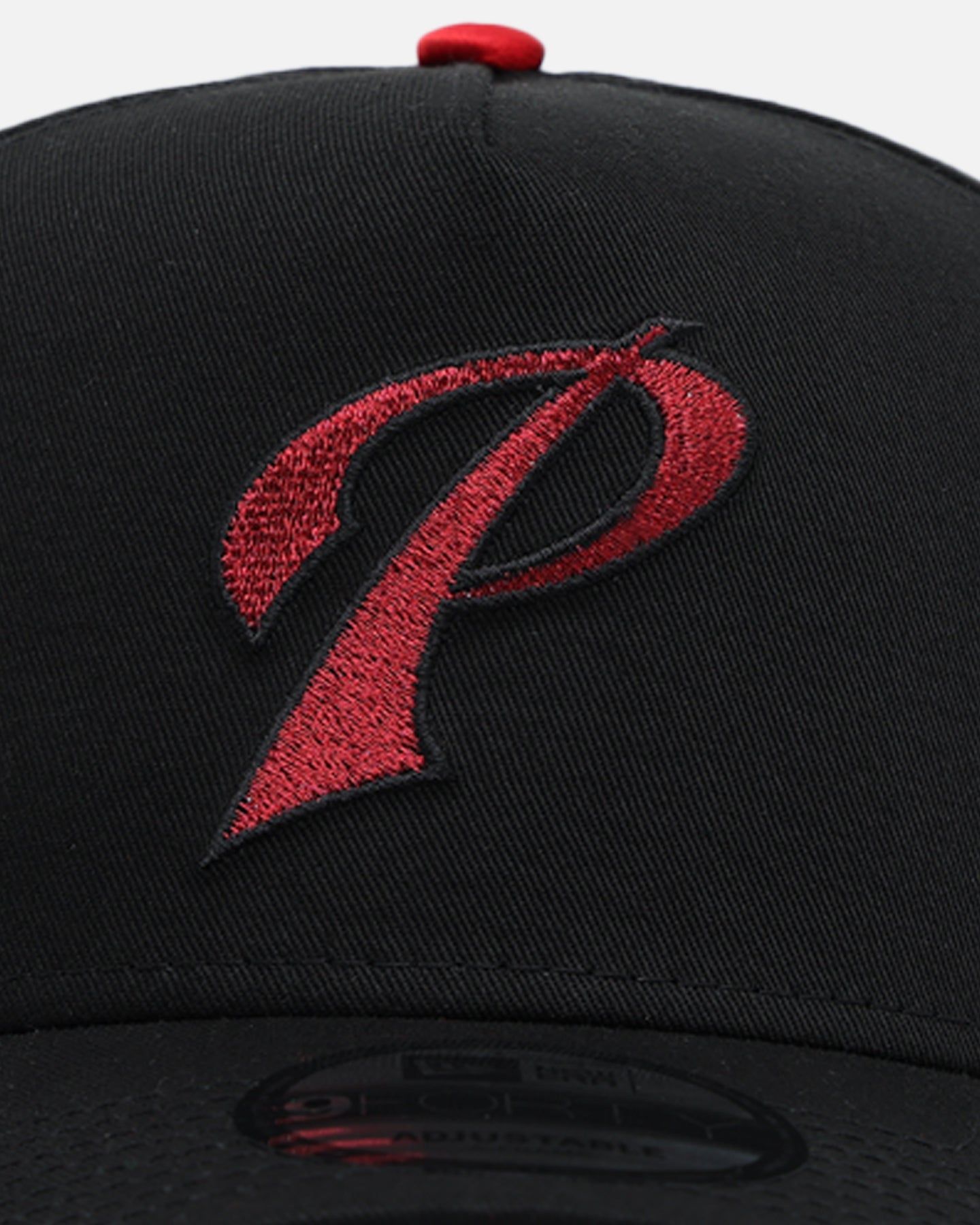 New Era San Diego Padres 'Satin Scarlet' 9FORTY A-Frame Snapback Black/Scarlet sold by Culture Kings product image thumbnail 5
