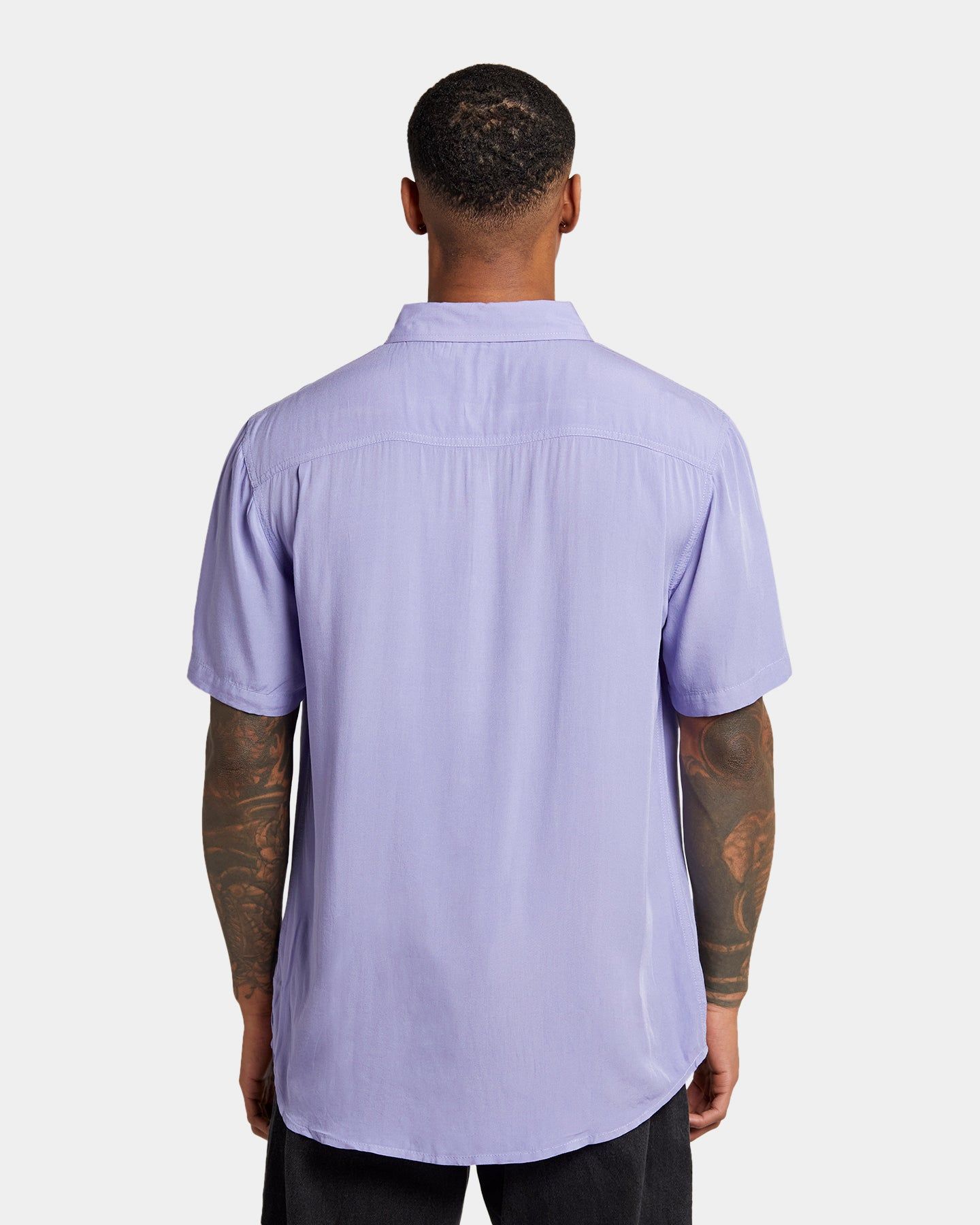 XXIII Marko Button Up Shirt Lilac sold by Culture Kings product image thumbnail 4