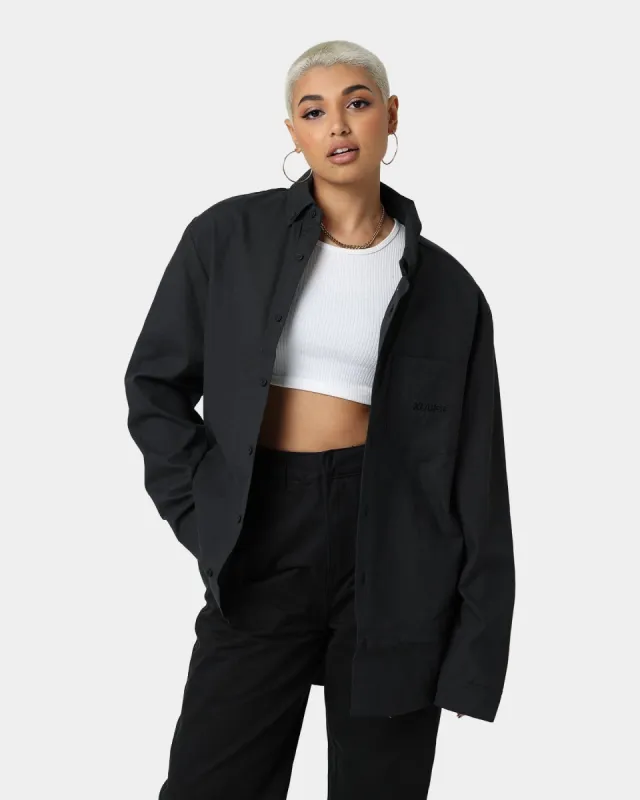 XLARGE 91 Oxford Long Sleeve Shirt Black sold by Culture Kings