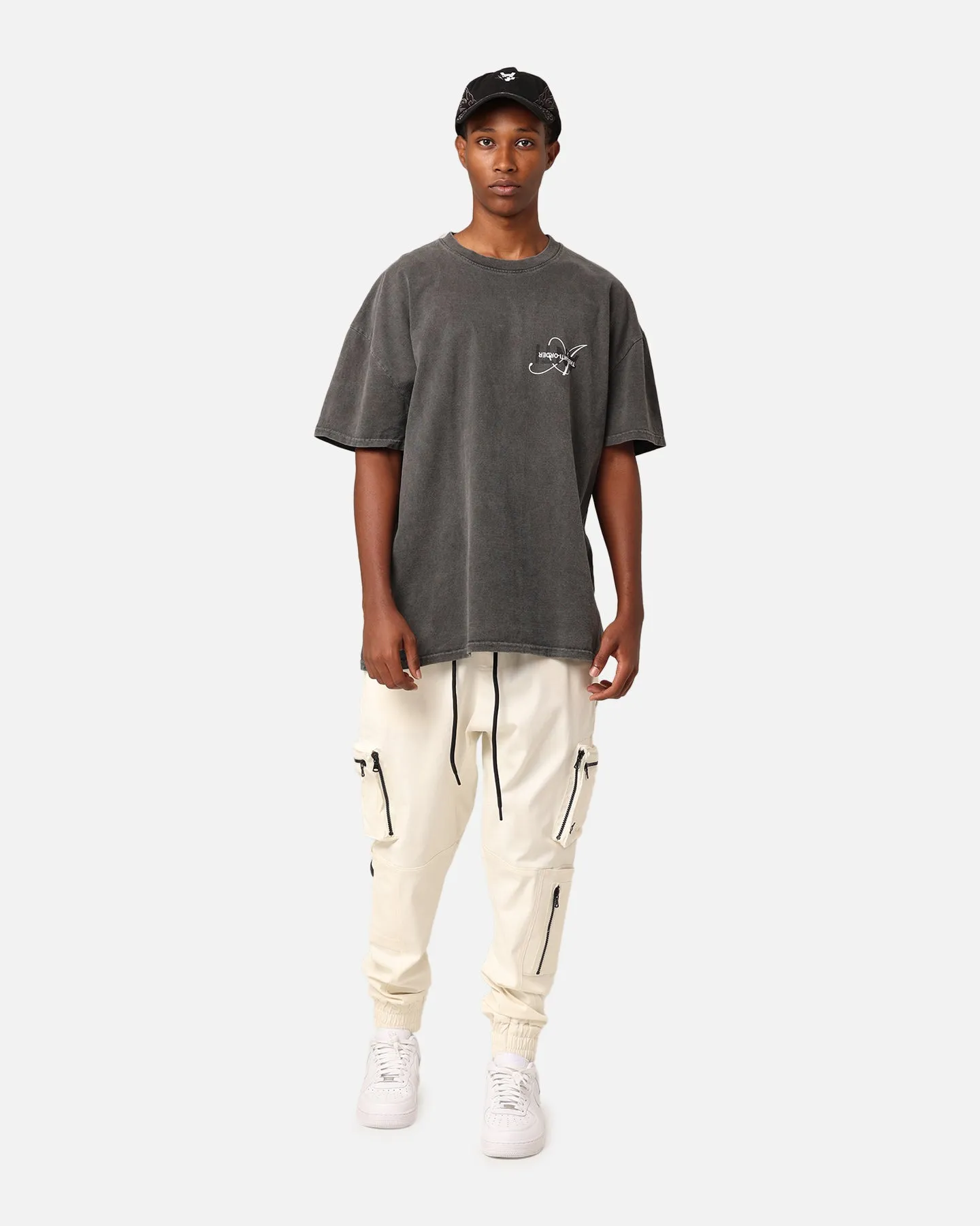 The Anti Order Stacked Logo T-Shirt Black Wash sold by Culture Kings product image thumbnail 3