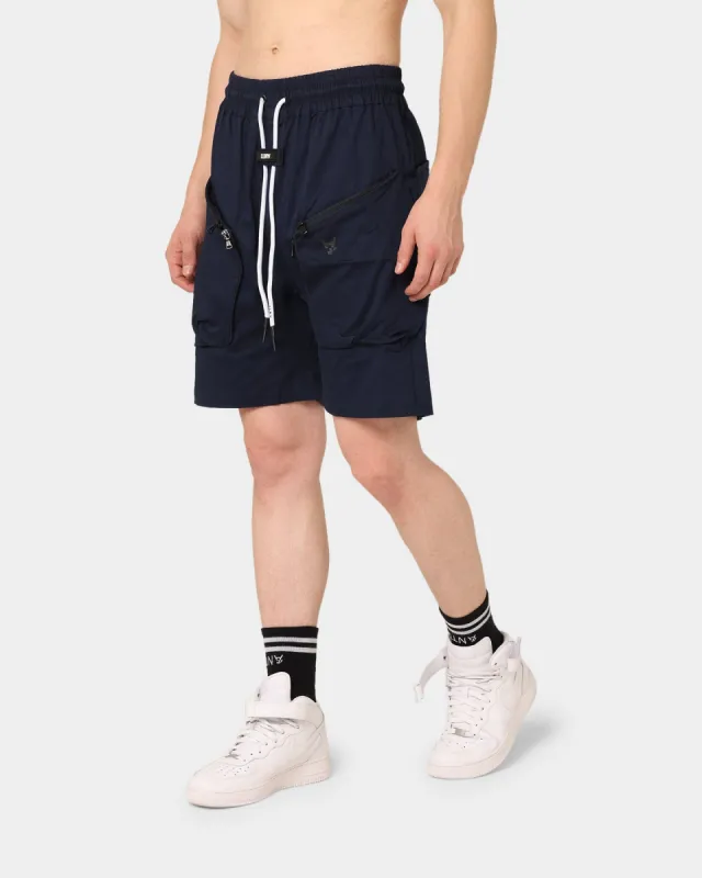 The Anti Order Neo Military Cargo Shorts Dark Navy sold by Culture Kings