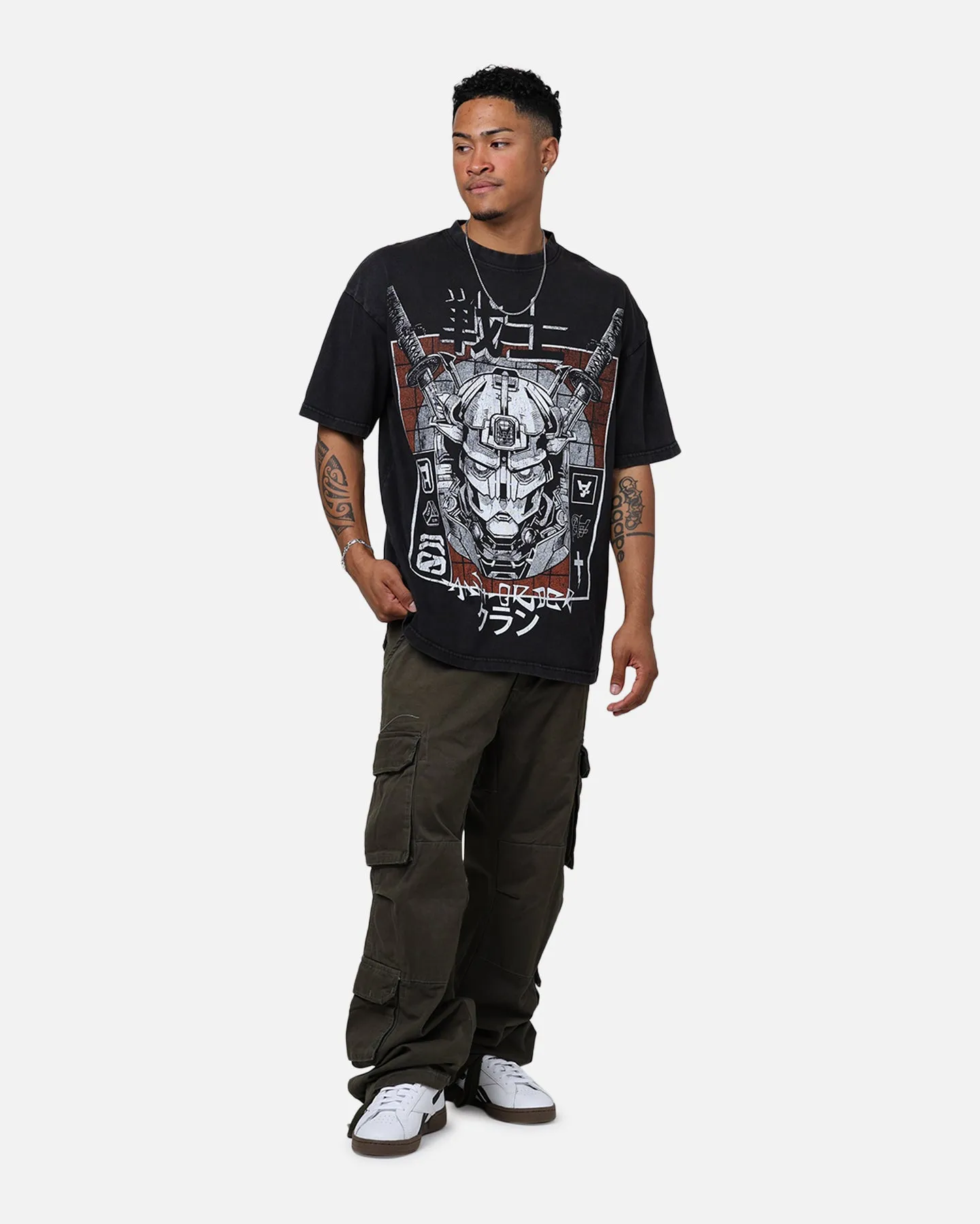 The Anti Order Warrior Clan T-Shirt Black Wash sold by Culture Kings product image thumbnail 3