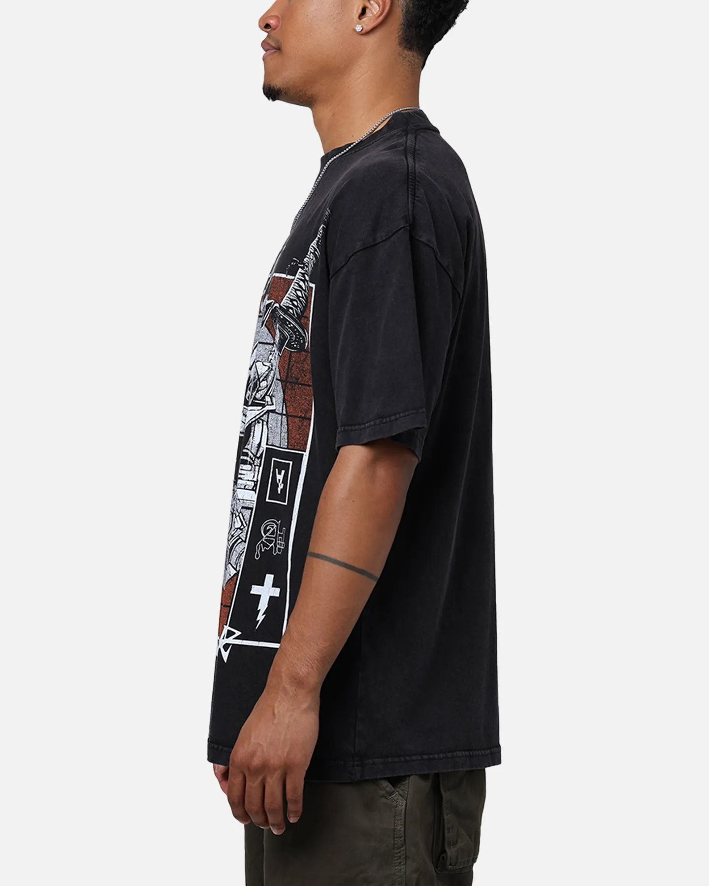 The Anti Order Warrior Clan T-Shirt Black Wash sold by Culture Kings product image thumbnail 5