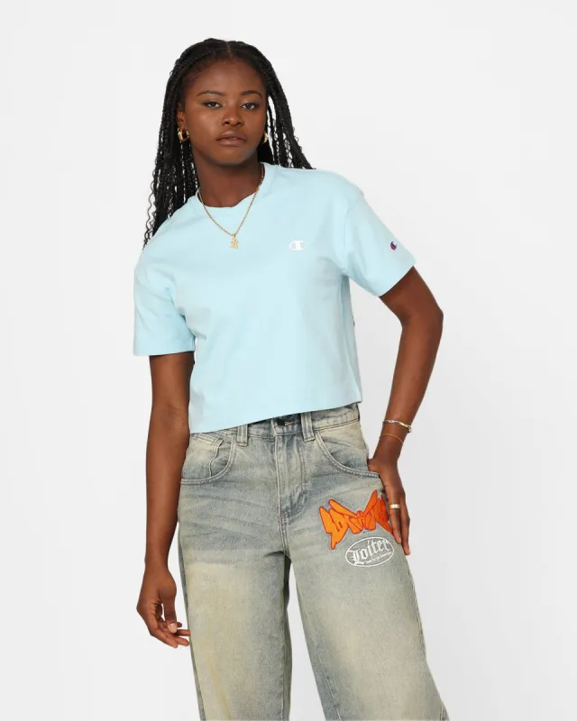 Champion Women's Rochester Base T-Shirt Iced Blue sold by Culture Kings