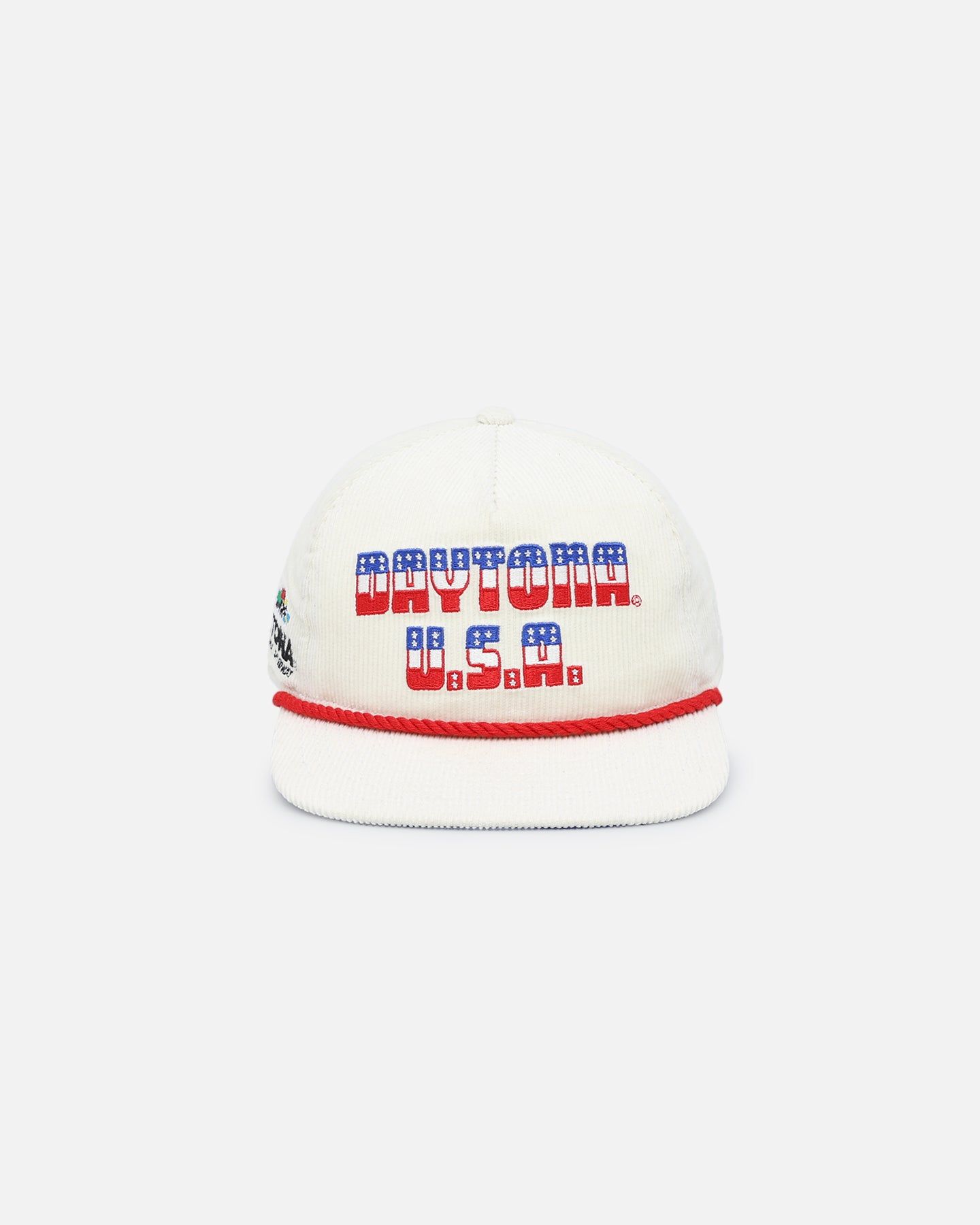 New Era Daytona USA 'Nascar Sponsor Golfer Collection' Corduroy Golfer Snapback Chrome sold by Culture Kings