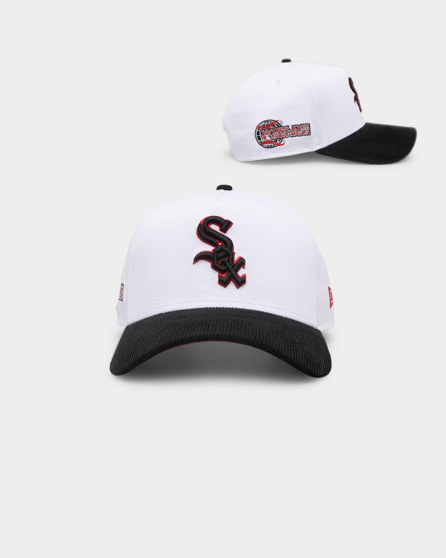 New Era Chicago White Sox 'Fire Red' 9FORTY A-Frame Snapback White/Black sold by Culture Kings