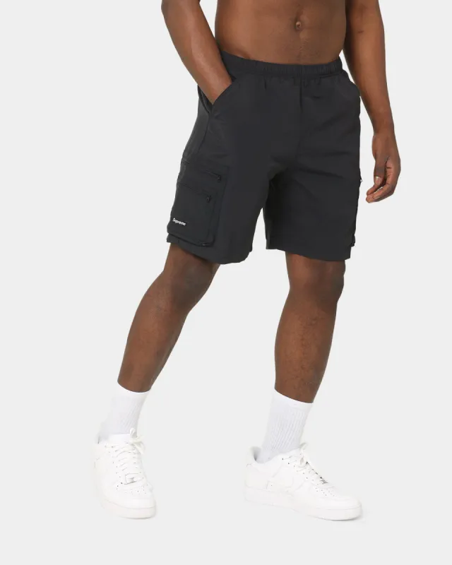 Supreme Cargo Water Shorts Black sold by Culture Kings