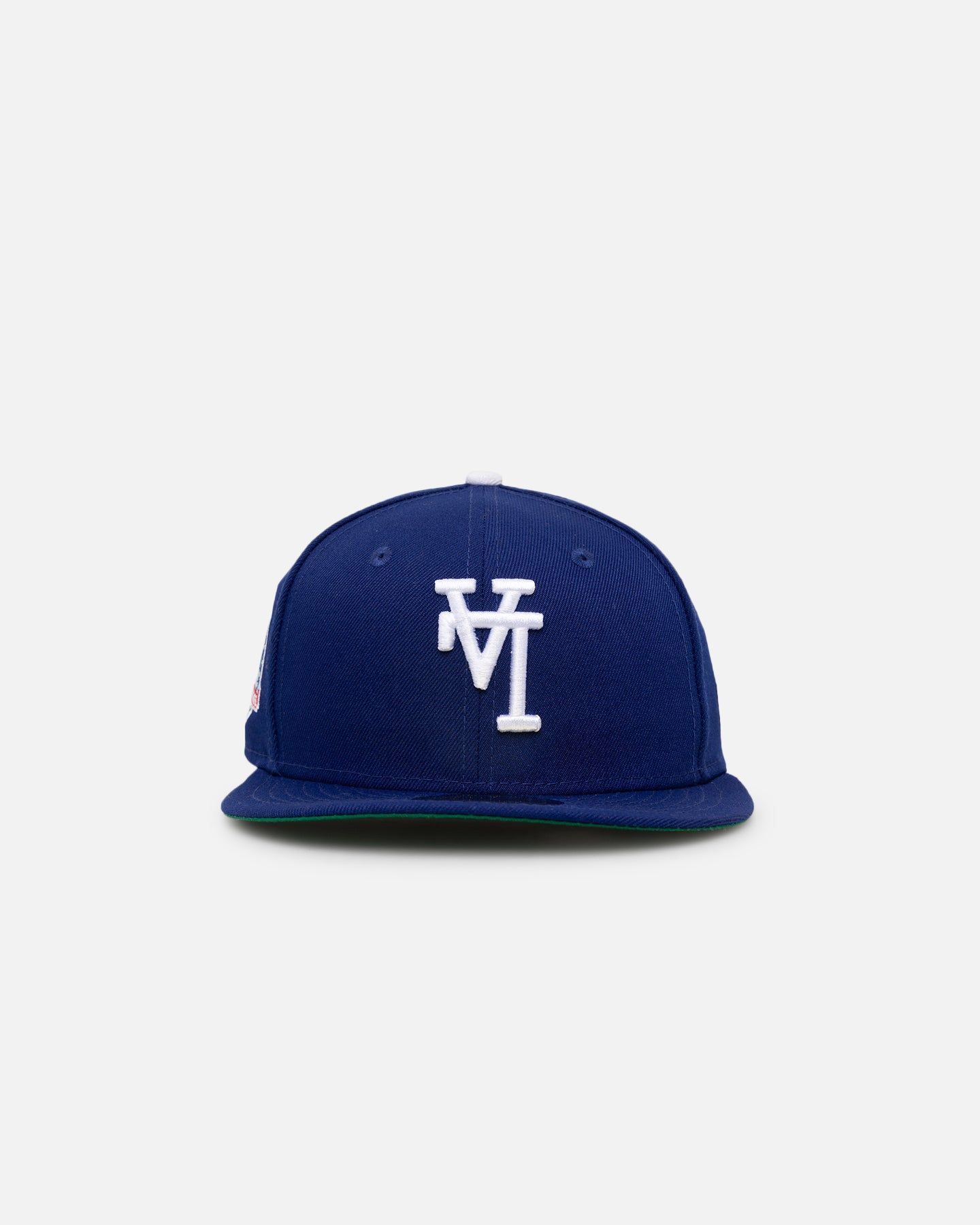 New Era Los Angeles Dodgers 'Upside Down LA Logo' 59FIFTY Fitted Dark Royal sold by Culture Kings product image thumbnail 2