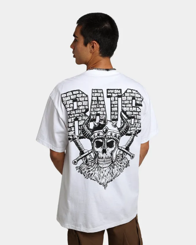 Rats Get Fat Rats Viking T-Shirt White made by Culture Kings