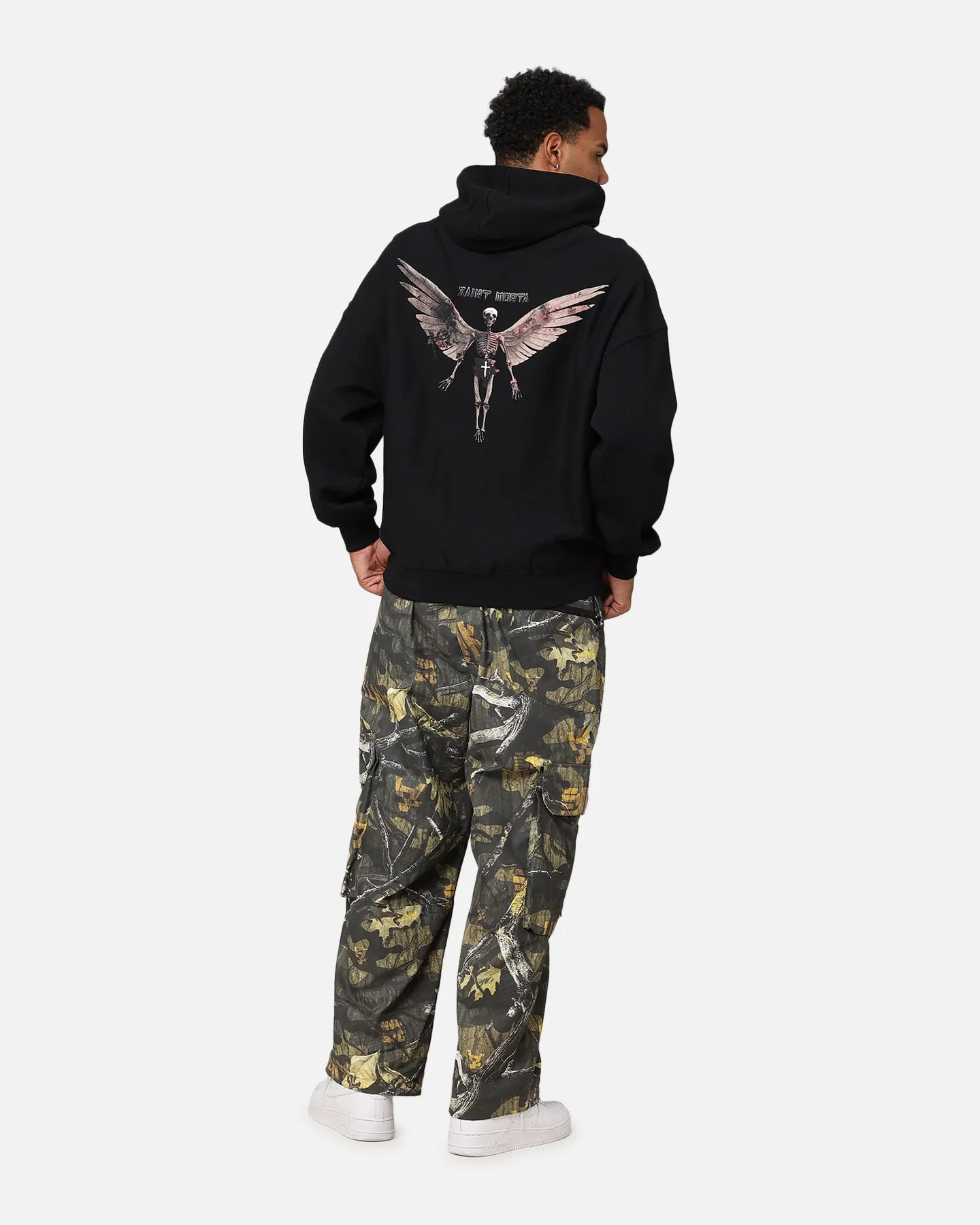 Saint Morta Momento Mori Hoodie Black sold by Culture Kings product image thumbnail 4