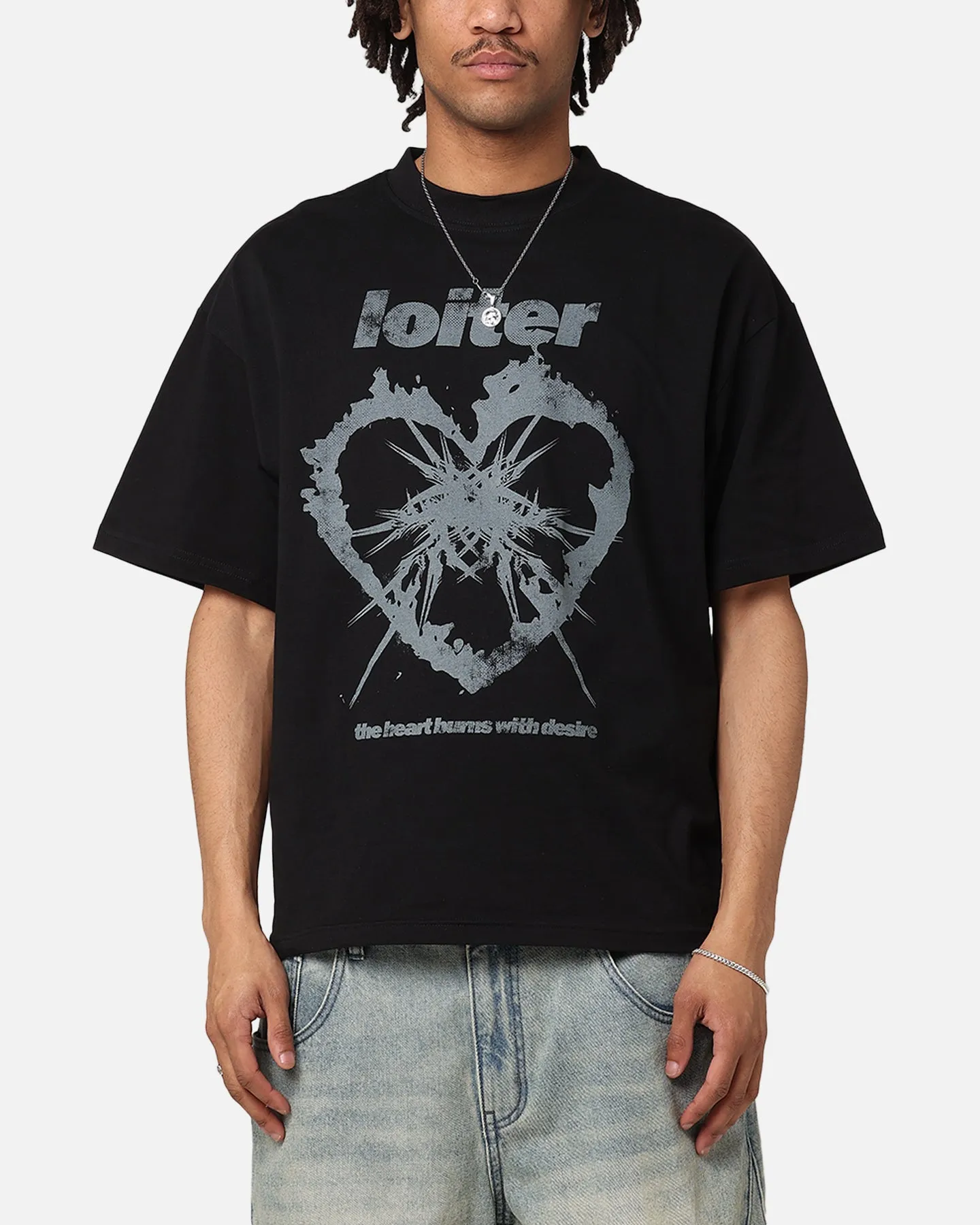 Loiter Desire T-Shirt Black sold by Culture Kings