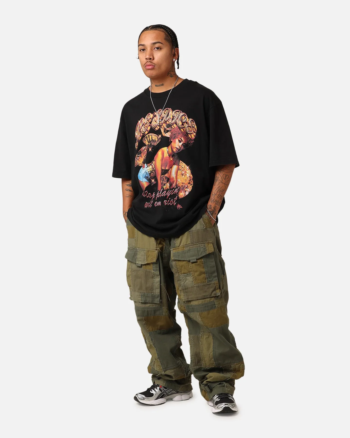 Ice Spice Riot T-Shirt Washed Black sold by Culture Kings product image thumbnail 2