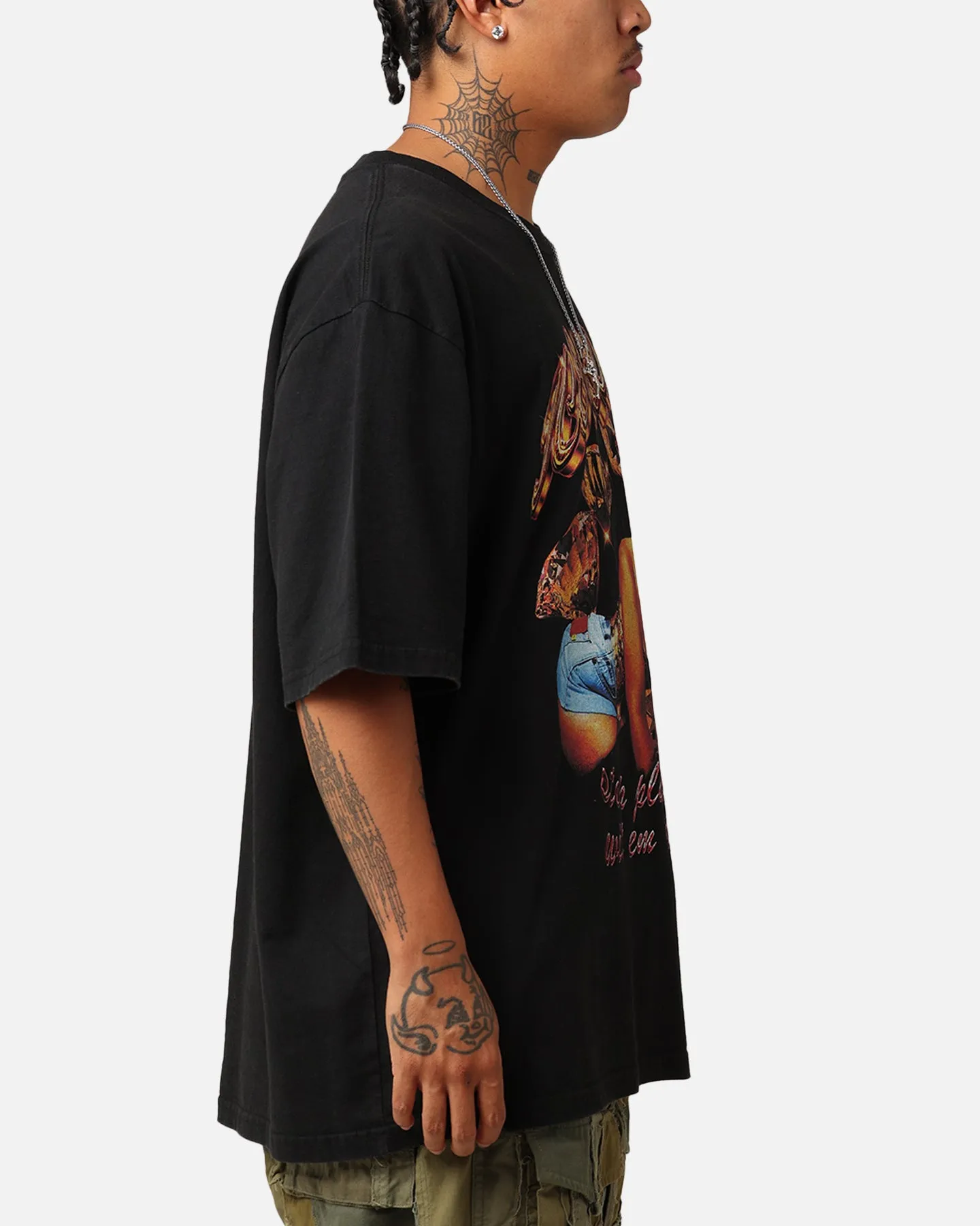 Ice Spice Riot T-Shirt Washed Black sold by Culture Kings product image thumbnail 5
