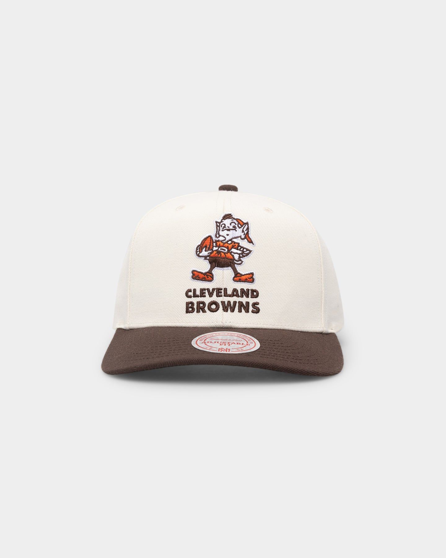 Mitchell & Ness Cleveland Browns Go Team Go OG Snapback Vintage Cream sold by Culture Kings