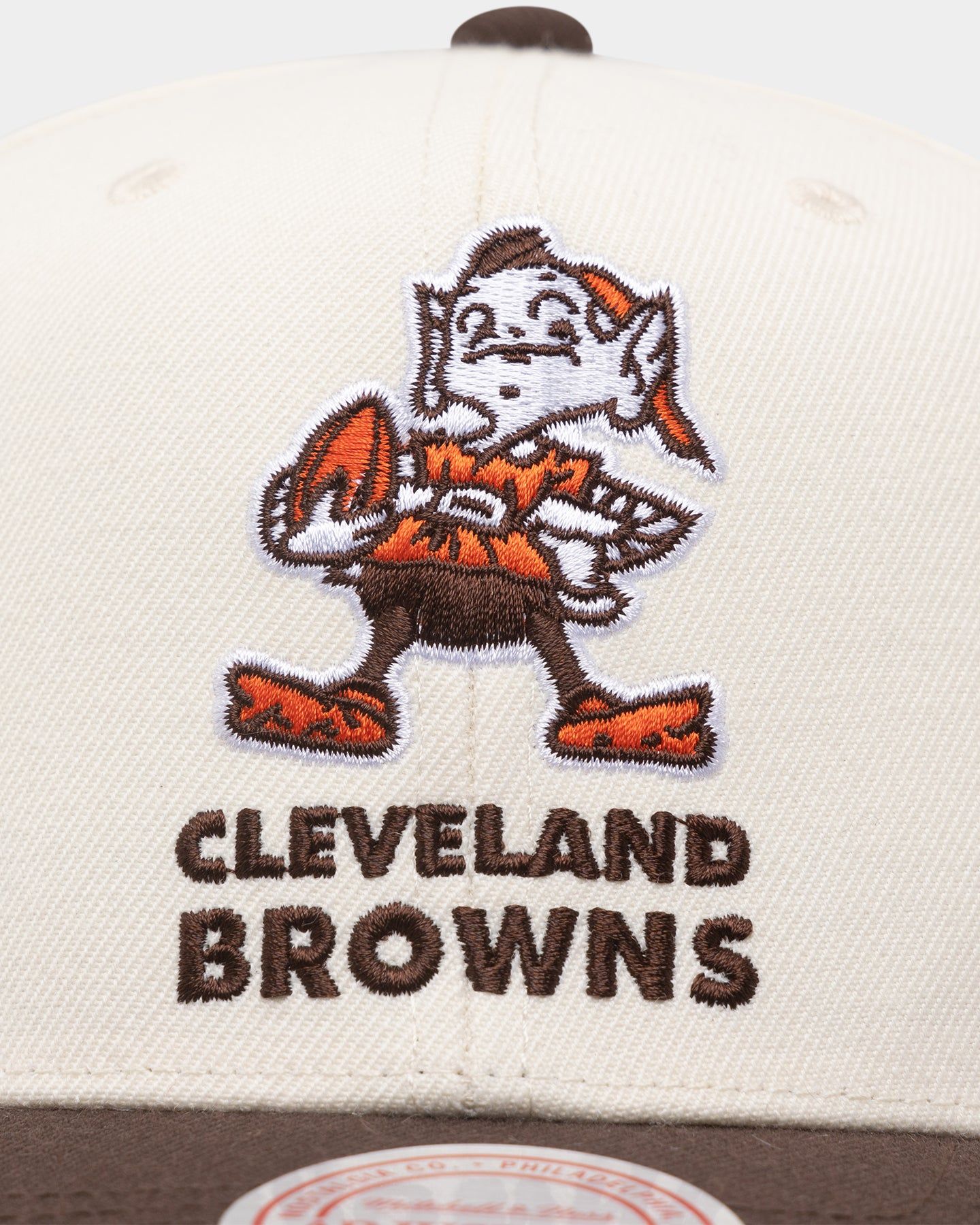 Mitchell & Ness Cleveland Browns Go Team Go OG Snapback Vintage Cream sold by Culture Kings product image thumbnail 5