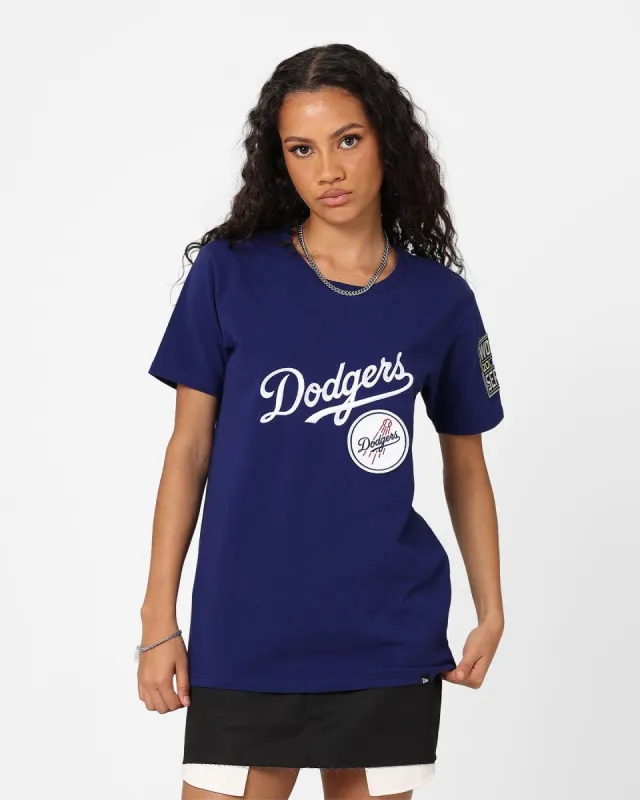 New Era Women's Los Angeles Dodgers Logo Select T-Shirt Navy sold by Culture Kings
