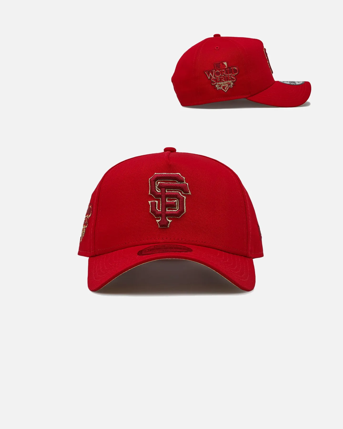 New Era San Francisco Giants 'Year Of The Dragon' 9FORTY A-Frame Snapback Scarlet/Gold sold by Culture Kings