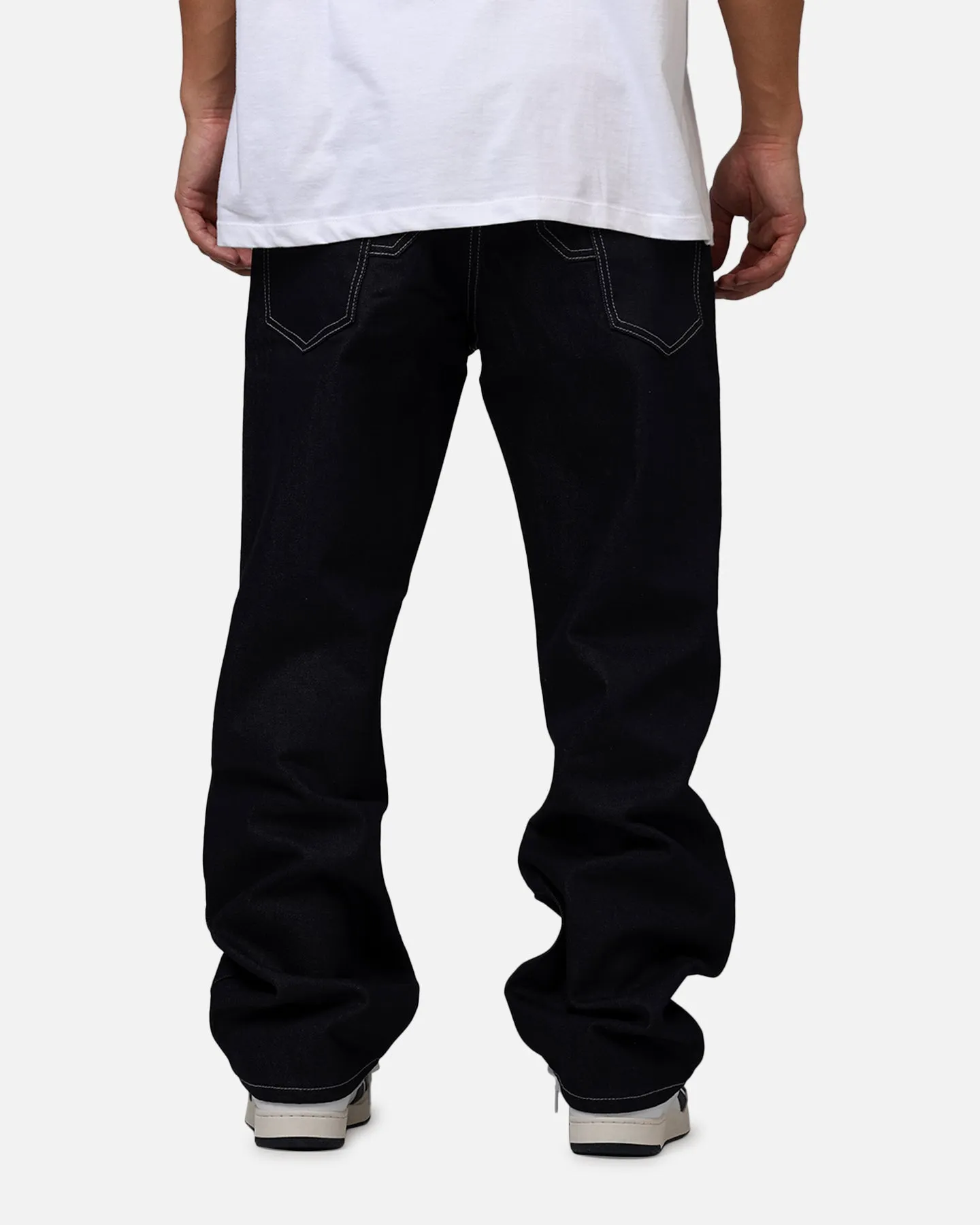 MNML Ultra Baggy "I'm Raw" Denim Jeans Blue sold by Culture Kings product image thumbnail 5