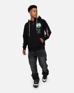 New Era X Alpha Industries Boston Celtics Zipper Hoodie Black sold by Culture Kings