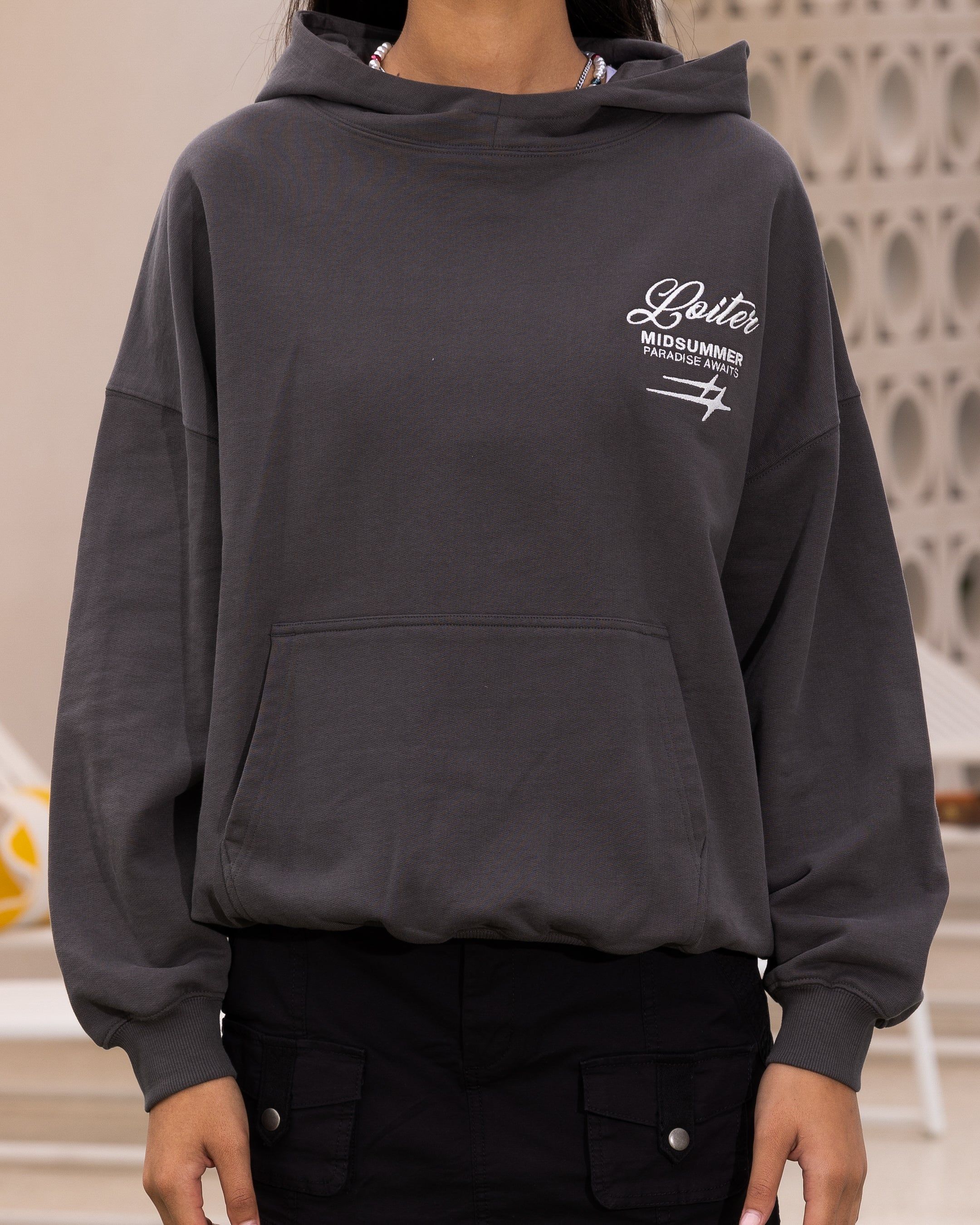 Loiter Alter Hoodie Charcoal sold by Culture Kings product image thumbnail 4