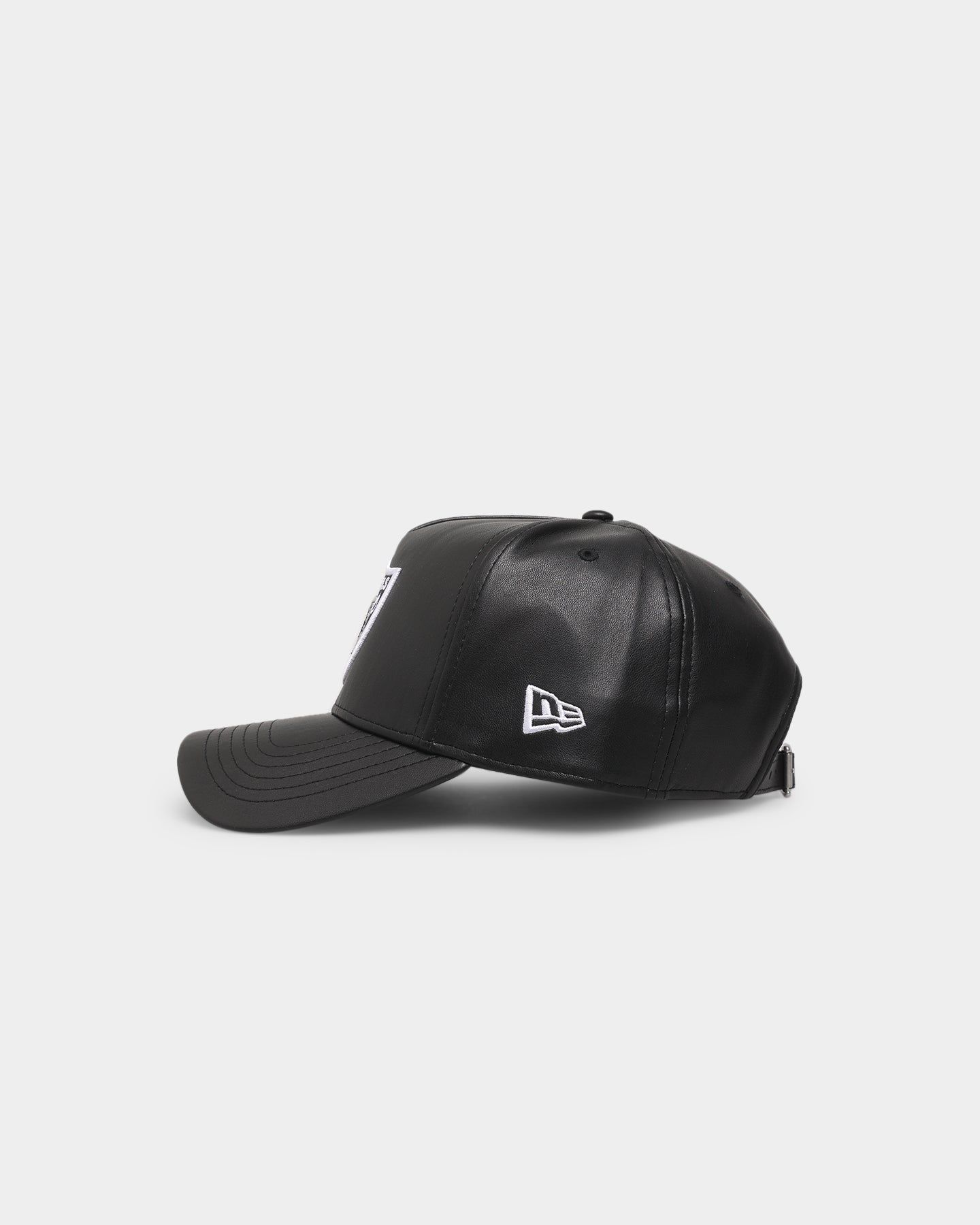 New Era Las Vegas Raiders 'PU Leather' 9FORTY K-Frame Black Leather sold by Culture Kings product image thumbnail 5
