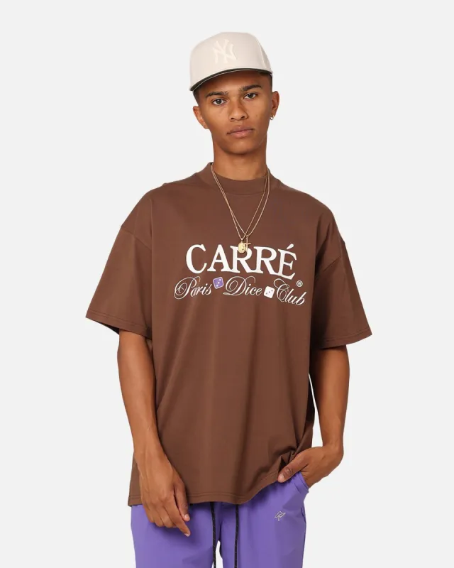 Carre Shooters Oversized T-Shirt Dark Brown sold by Culture Kings