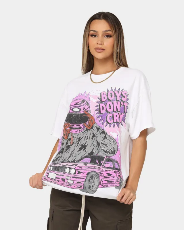 Goat Crew Boys Don't Cry T-Shirt White sold by Culture Kings