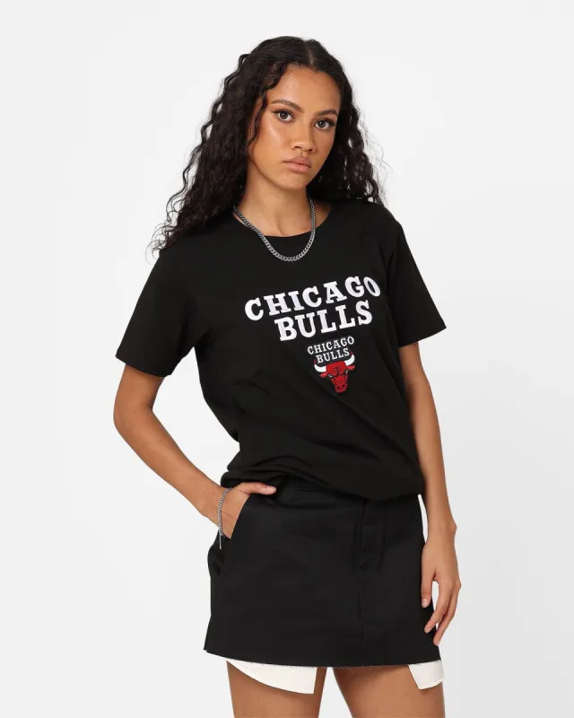 New Era Women's Chicago Bulls Logo Select T-Shirt Black sold by Culture Kings