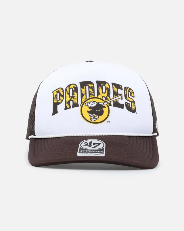 47 Brand San Diego Padres '47 Region Foam Trucker Snapback Navy sold by Culture Kings